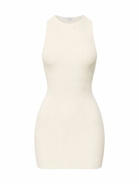 Aritzia sculpt knit racer mini dress